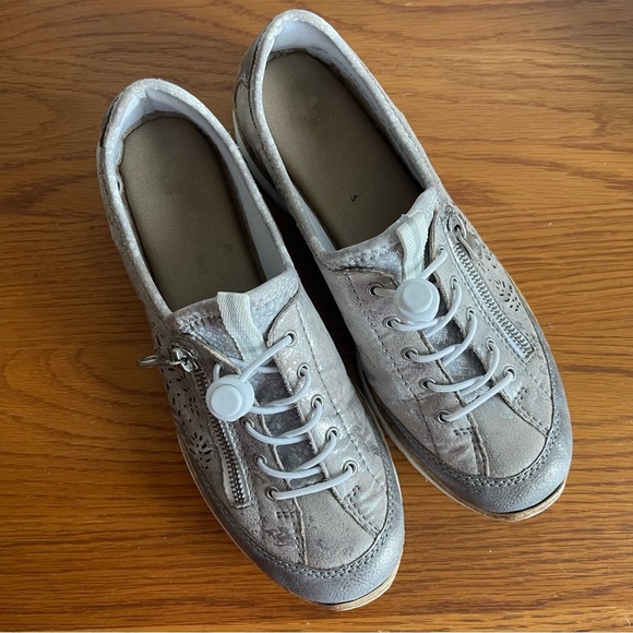 Rieker Nikita Slip-On Sneakers Women’s Size 39/8 Gray - Picture 9 of 16